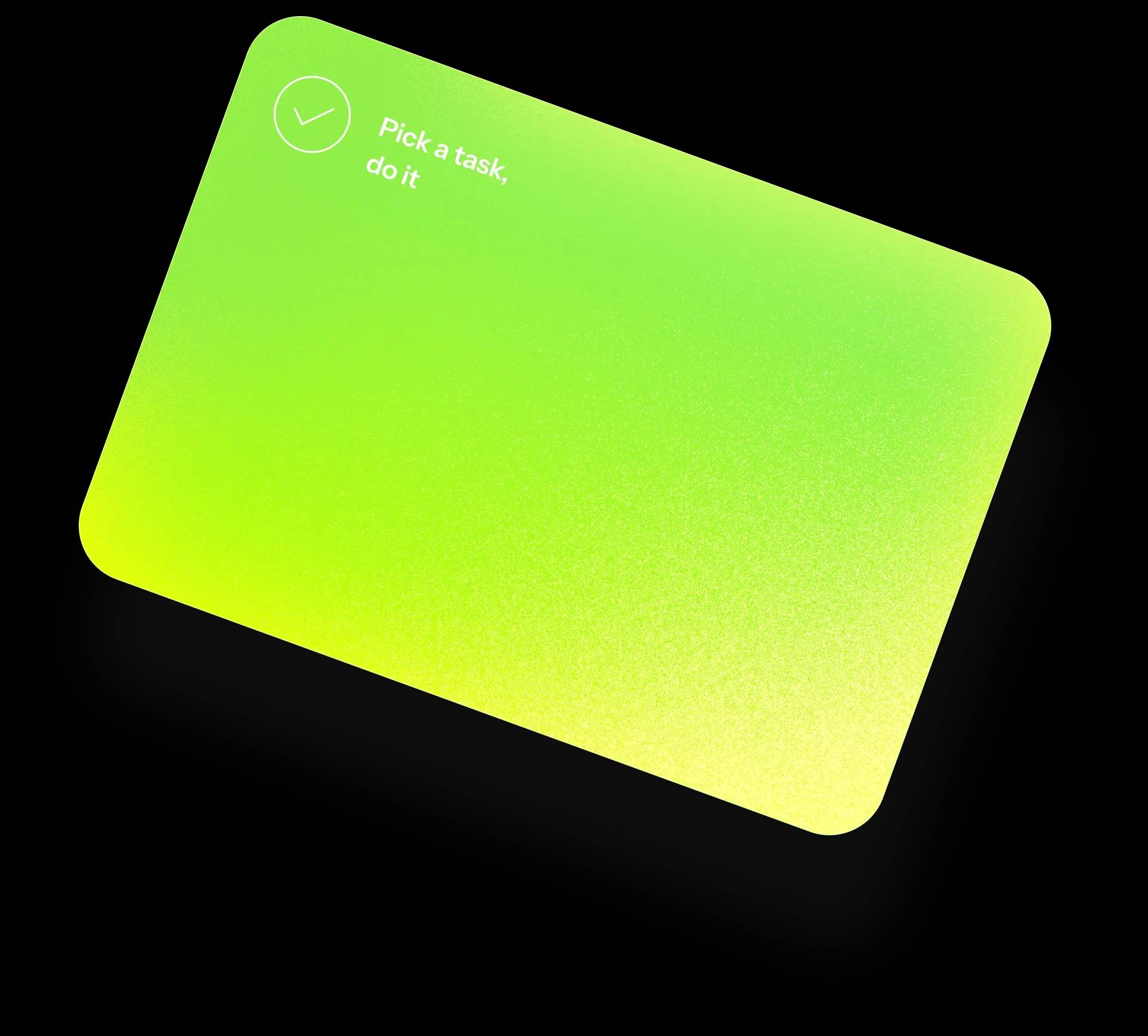 Card Green